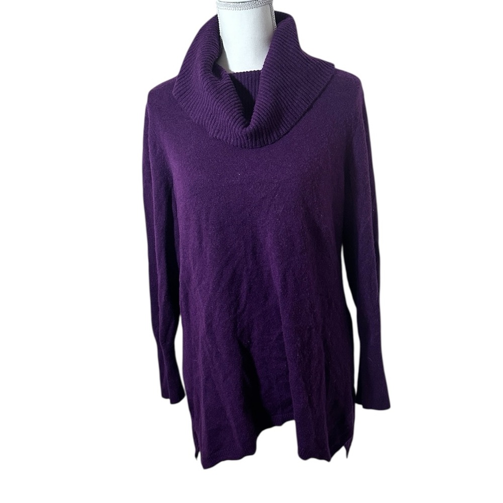 Talbots Cashmere Cowlneck Tunic.